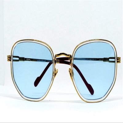 Porta Romana Vintage Collection Sunglasses Model 1262 Light Blue Lenses