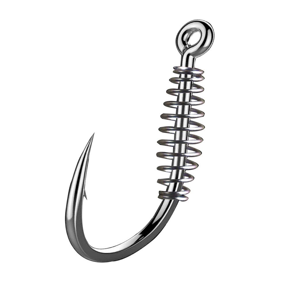 Dyxssm Fishing Spring Hook Circle Octopus Fishing Hooks (Type-1, 2# (40pcs))