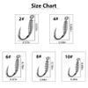 Dyxssm Fishing Spring Hook Circle Octopus Fishing Hooks (Type-1, 2# (40pcs)) view 3