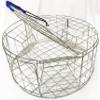 KUFA Stainless Steel Round Crab Trap with sacrificial Anode Zinc & 5/16" x 100' Lead core Sinking Line,13'' Red/White Float,Harness,Caliper,Bait Bag Combo (CT120+CAC37+ZIN1) view 2
