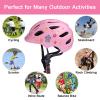 GLAF Baby Bike Helmet Toddler Helmets for 1 Year Old and up Infant Girls Boys Multi Sport Adjustable for Scooter Bicycle Kids Youth Child Skateboard Safety Cycling (XS, Flower) view 2