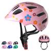 GLAF Baby Bike Helmet Toddler Helmets for 1 Year Old and up Infant Girls Boys Multi Sport Adjustable for Scooter Bicycle Kids Youth Child Skateboard Safety Cycling (S-M, Flower) view 1