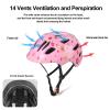 GLAF Baby Bike Helmet Toddler Helmets for 1 Year Old and up Infant Girls Boys Multi Sport Adjustable for Scooter Bicycle Kids Youth Child Skateboard Safety Cycling (S-M, Flower) view 3