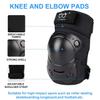 boruizhen Kids/Adult/Youth Knee and Elbow Pads with Wrist Guards 3 in 1 Protective Gear Set for Skateboarding Cycling BMX Bike Scooter Skating Riding view 3