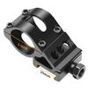 Feyachi 1 Inch Offset Picatinny Rail Mount for Flashlight & Sights  Lightweight Aluminum 1913 Compatible  Fits FL-Series & GL6 (Black) view 2