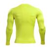 KELME Men's Cool Dry Compression Shirt Long Sleeve  Sports Base Layer Unisex  Thermal Undershirt Athletic Workout Cold (Neon Yellow, Large) view 2