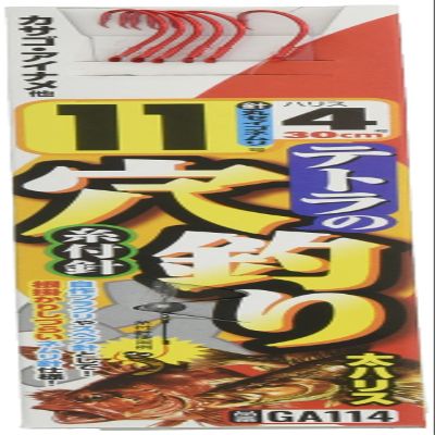 Sasame Needle GA114 11 Tetra Hole Fishing with Thread