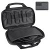 LIVANS Tactical Pistol Gun Case, Padded Handgun Case Double Pistol Wallet Handgun Pistol Soft Cases Rectangle Handguns Pouches view 1
