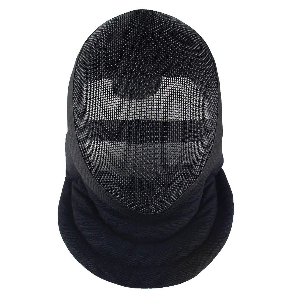 LEONARK Armoury AR7011 Helmet- Fencing Coach Mask - CE 350N Certified National Grade Masque - Fencing Protective Gear with Storage Bag (Fixed, M)