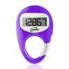 iGANK Simple Walking Pedometer 3D Step Counter for Men Women Kids (Purple) view 1