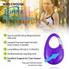iGANK Simple Walking Pedometer 3D Step Counter for Men Women Kids (Purple) view 2