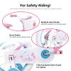 JOYSTAR 14 Inch Kids Bike for Ages 3 4 5 Years Girls, Toddler Bike with Training Wheels & Handbrake for 3-5 Years Old Child, Pink view 3