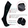 HOYISOX Plus Size Compression Knee High Socks, Wide Calf Extra Large for Men and Women, Comfortable Cotton (US, Alpha, 6X-Large, Regular, Regular, Black) view 2