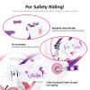 JOYSTAR 12 Inch Kids Bike for Ages 2 3 4 Years Girls, Toddler Bike with Training Wheels & Handbrake for 2-4 Years Old Child, Purple view 3