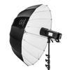 Glow Easy Lock Medium Deep White Fiberglass Umbrella (33") view 2