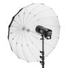 Glow Easy Lock Medium Deep White Fiberglass Umbrella (33") view 4