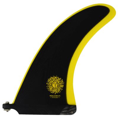 Kona Surf Co Classic Single Center Fin for Longboard, Surfboard and Paddleboard in Fiberglass Anniversary sz:10in