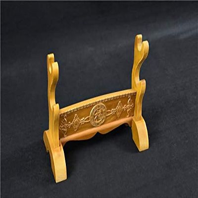 Japanese Samurai Sword Katana Tanto Stand Holder Wood Display Rack Bracket 2Tier/Chinese sword wooden shelf rest,Hardwood