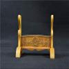 Japanese Samurai Sword Katana Tanto Stand Holder Wood Display Rack Bracket 2Tier/Chinese sword wooden shelf rest,Hardwood view 2