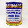 Vegetarian Taco Mix SURVIVAL FOOD Emergency 73 SERVINGS, ONE #10 cans view 1