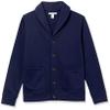 Amazon Essentials Men's Long-Sleeve Fleece Lined Shawl-Collar Cardigan Sweater, Navy, XX-Large view 1