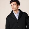 Amazon Essentials Men's Long-Sleeve Fleece Shawl-Collar Cardigan, Black, Small view 4