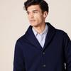 Amazon Essentials Men's Long-Sleeve Fleece Shawl-Collar Cardigan, -Navy, Small view 4