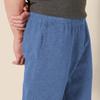 Amazon Essentials Men's Relaxed Joggers Sweatpants, Fleece, Comfortable Fit, Blue Heather, Large view 4