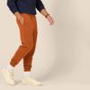 Amazon Essentials Men's Relaxed Joggers Sweatpants, Fleece, Comfortable Fit, Nutmeg, X-Small view 3