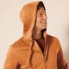 Amazon Essentials Men's Full-Zip Fleece Hoodie (Available in Big & Tall), Nutmeg, X-Small view 4