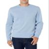 Amazon Essentials Men's Crewneck Fleece Sweatshirt, -Light Blue Heather, XX-Large view 3