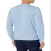 Amazon Essentials Men's Crewneck Fleece Sweatshirt, -Light Blue Heather, XX-Large view 4