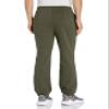 Amazon Essentials Sweatpants for Men, Olive Heather Fleece, Closed Bottom, Medium (Available in Big and Tall) view 2