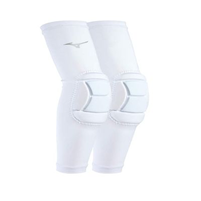 Mizuno MZO Padded Sleeves, White, Large/X-Large