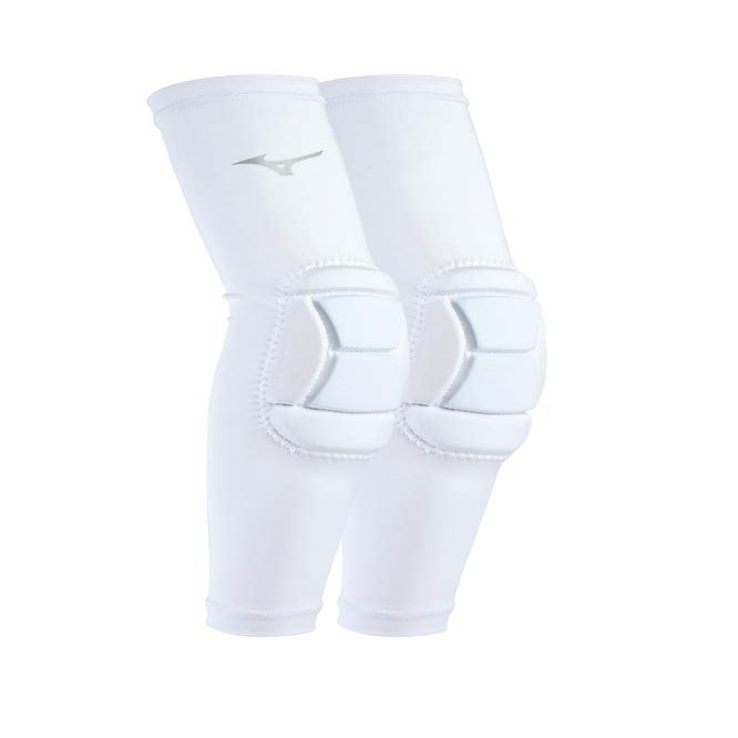 Mizuno MZO Padded Sleeves, White, Large/X-Large