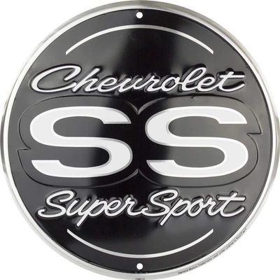 Hangtime Chevrolet Super Sport 24 inch garage sign