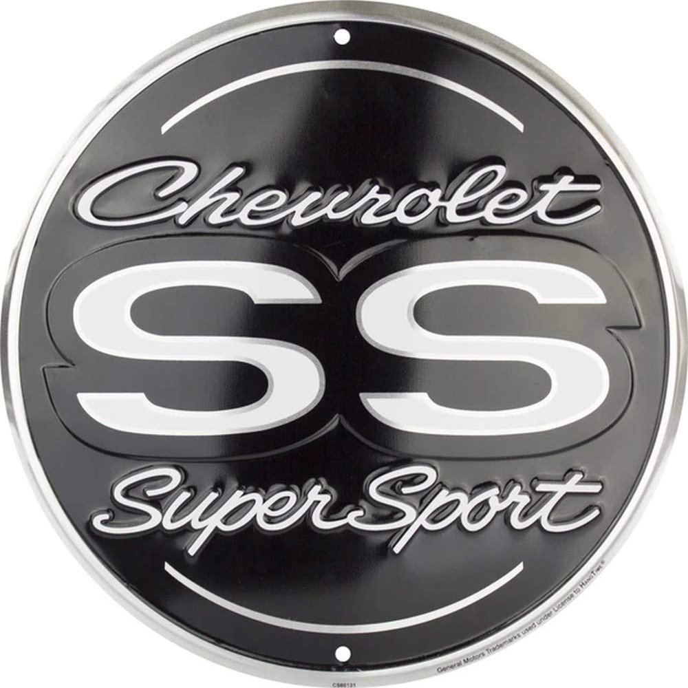 Hangtime Chevrolet Super Sport 24 inch garage sign