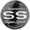 Hangtime Chevrolet Super Sport 24 inch garage sign view 1