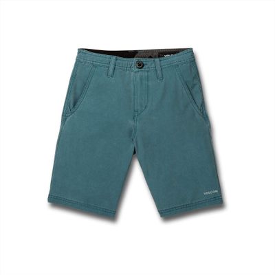Volcom Boy's Blitzed Hybrid (Big Kids) Hydro Blue 23 (10 Slim Big Kids)