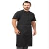 Chef Works Unisex Brio Chef Apron, Black, One Size view 2