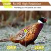 Folgtek 2-Pack Trail & Game Cameras 64MP 1296P with Night Vision PIR Motion Activated IP66 Waterproof 120 Wide Angle 0.1s Trigger Time for Wildlife, Backyard & Farm Security view 2