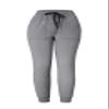 ALWAYS Women Soft Joggers Sweatpants - Track Cuff Pants with Pork Chop Pockets Charcoal 2XL view 3