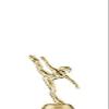 Crown Awards Dance Trophy, 10" Gold Cup Modern Dance Trophies with Engraving Included, 5 Pack view 2