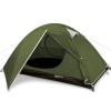 Bessport Camping Tent 2 Person Tent Waterproof Two Doors Backpacking Tent Easy Setup Lightweight for Outdoor, Hiking Mountaineering Travel view 1