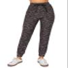 ALWAYS Women Soft Joggers Sweatpants - Track Cuff Pants with Pork Chop Pockets Space Dye Black 2XL view 2