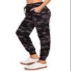ALWAYS Women Camo Jogger Pants - Super Skinny Fit Lightweight Premium Soft Stretch Drawstrings Pockets Pants 153 XL view 2