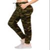 ALWAYS Women Camo Jogger Pants - Super Skinny Fit Lightweight Premium Soft Stretch Drawstrings Pockets Pants 143 2XL