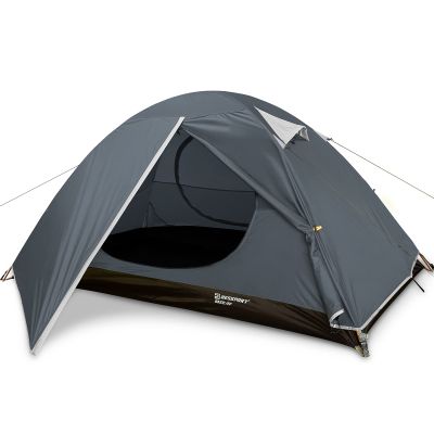 Bessport Camping Tent 2 Person Tent Waterproof Two Doors Backpacking Tent Easy Setup Lightweight for Outdoor, Hiking Mountaineering Travel