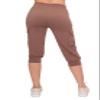 ALWAYS Womens Cargo Capri Jogger Sweatpants with Pockets  Super Soft Stretch Lounge Pants, Casual Joggers for Women, Daily Wear & Travel, Tan M view 4