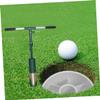 BESPORTBLE Thicken Green Putting Cup Practice Aids for Outdoor Sports Golf Putting Cup Flag view 2